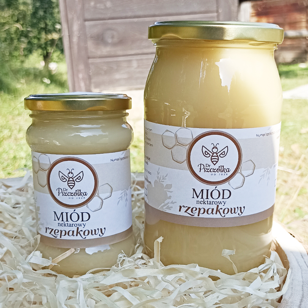 Miód Rzepakowy Dr Pszczółka