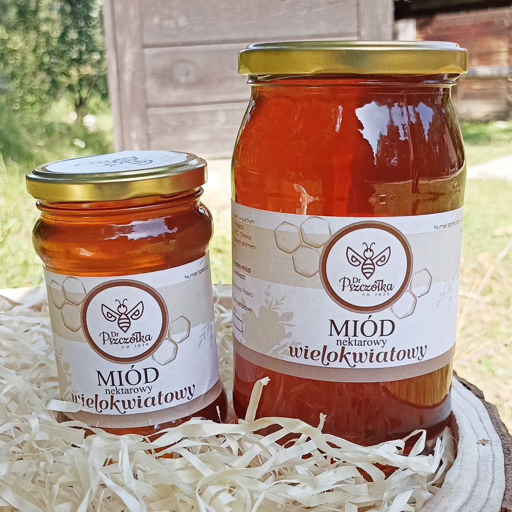 Miód Wielokwiatowy Dr Pszczółka